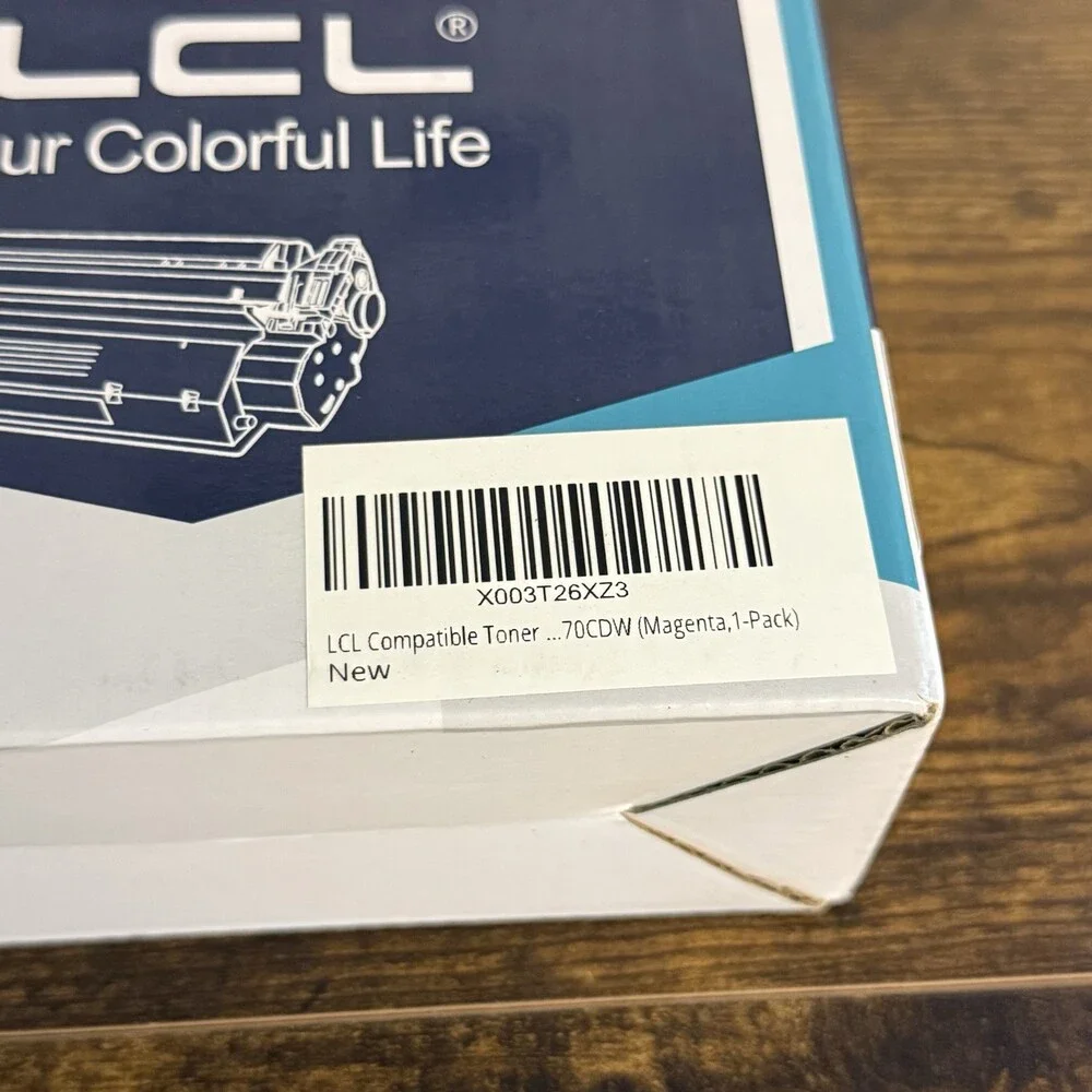 NEW - Lot of 2 - LCL Compatible Toner Cartridge Replacement - 70CDW - Magenta